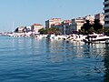 Der Hafen von Zadar in HR