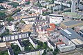 Luftaufnahme der Chemnitzer Innenstadt