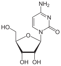 Strukturformel von Cytidin