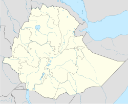 Mappa dell'Etiopia