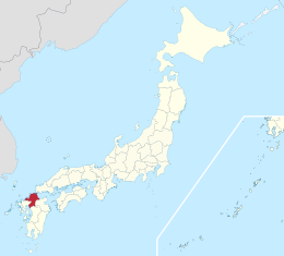 Prefettura di Fukuoka – Localizzazione