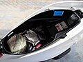 Honda PCX underseat storage space