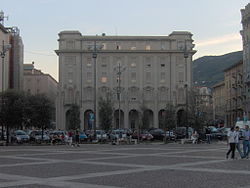 A megyei adminisztráció épülete La Speziában