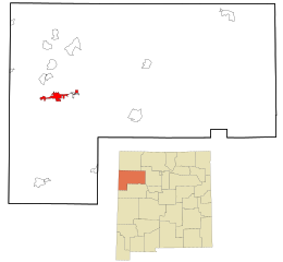 Gallup – Mappa