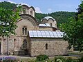 Serbian monastery in Peć.