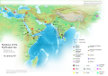 Image 33 Map of ancient oceanic trade, and ports of Tamilakam (from Tamils)