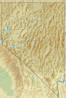 Seaman Range is located in Nevada