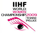 Logo der WM der Frauen 2009 Division II