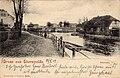 Finowkanal mit Blick zur Stadtschleuse um 1902