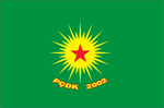 Partei für eine politische Lösung in Kurdistan PÇDK, Schwesterorganisation der PKK in Irak