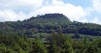 Blick vom Maintal auf den Staffelberg