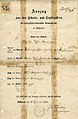Geburtsurkunde (1857/1874), Geburts- und Taufregister der evangelisch-lutherischen Domgemeinde zu Schwerin