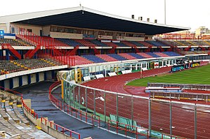 Haupttribüne des Stadio Angelo Massimino