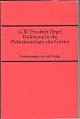 IB 300/2 – G. W. Hegel: Einleitung in die Phänomenologie des Geistes, rot