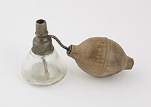 Clondiser or nasal atomizer, by Pineolum Co., New York, 1890–1930