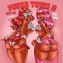 Cover art of the official remix featuring Nicki Minaj.