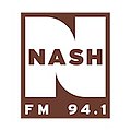 Logo as Nash FM, January 2014 to October 2019.