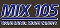 MIX 105 logo used for CJMX in the 1990s