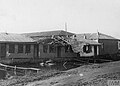 House hit by a shell in Galați, 1916