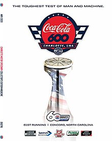 2020 Coca-Cola 600 program cover