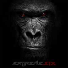 The cover consists of a gorilla. Below it is the band's logo and the album title, colored in black and red respectively.