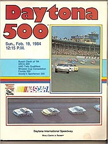 1984 Daytona 500 program cover