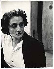Esther Rolick at Yaddo, 1953