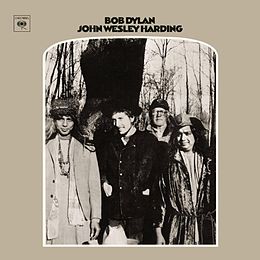 Studioalbumin John Wesley Harding kansikuva