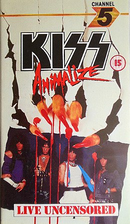 DVD-julkaisun Animalize Live Uncensored kansikuva