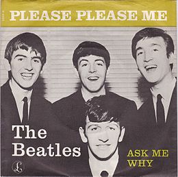 Singlen ”Please Please Me” kansikuva