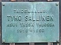 Tyko Sallinen, Hyvinkää.