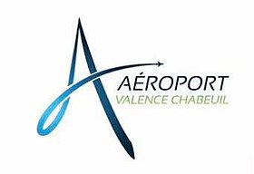 Logotype de l'aéroport de Valence-Chabeuil.