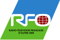 Ancien logo de RFO du 1er janvier 1983 au 4 mars 1990. Le logo incrusté apparaît en 1987 et est composé des sigles « RFO » avec la même typographie que dans le logo[39],[40],[41].