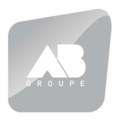 Logo d'AB Groupe de 2008 au 10 octobre 2018.