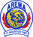 Logo Arema Malang (1996-2009) dan Arema Indonesia (2009-2013)