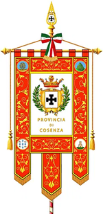 Gonfalone della Provincia di Cosenza