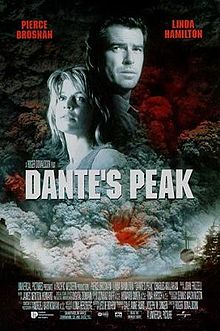 Poster tayangan pawagam filem Dante's Peak