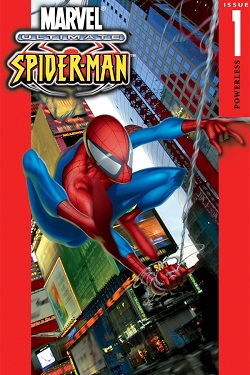 Обложка Ultimate Spider-Man #1 (сентябрь 2000) Художник — Джо Кесада