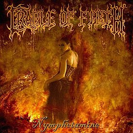 Обложка альбома Cradle of Filth «Nymphetamine» (2004)