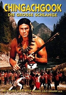 Обложка DVD фильма «Чингачгук — Большой Змей», 1967