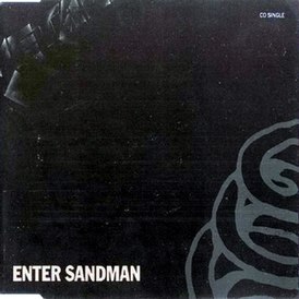 Обложка сингла Metallica «Enter Sandman» (1991)
