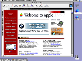 Рабочий стол Mac OS 8.1
