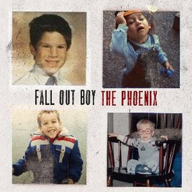 Обложка сингла Fall Out Boy «The Phoenix» (2013)