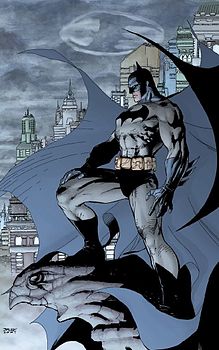 Изображение с обложки выпуска Batman № 608 (октябрь 2002, второе издание) Художник — Джим Ли Контурщик — Скотт Уильямс