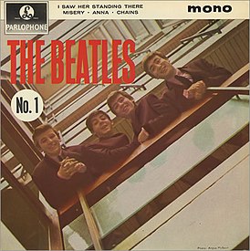 Обложка альбома The Beatles «The Beatles (No. 1)» (1963)