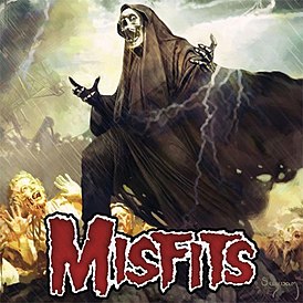 Обложка альбома The Misfits «The Devil’s Rain» (2011)