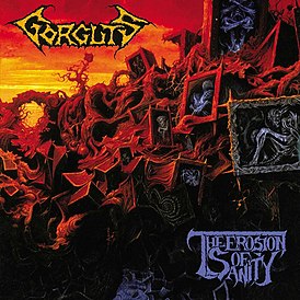 Обложка альбома Gorguts «The Erosion of Sanity» (1993)