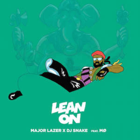 Обложка сингла Major Lazer и DJ Snake при участии MØ «Lean On» (2015)