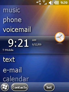Windows Phone 6.5.3 screenshot