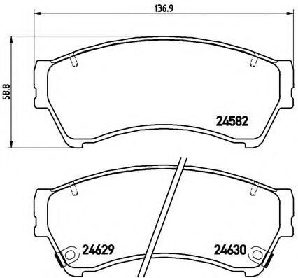 BREMBO P49039